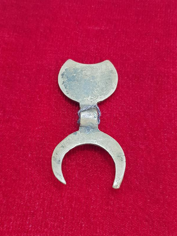 OSMANLI DÖNEMİ TEKKE İŞİ TEBER FORMLU NADİR DERVİŞİ KOLYESİ