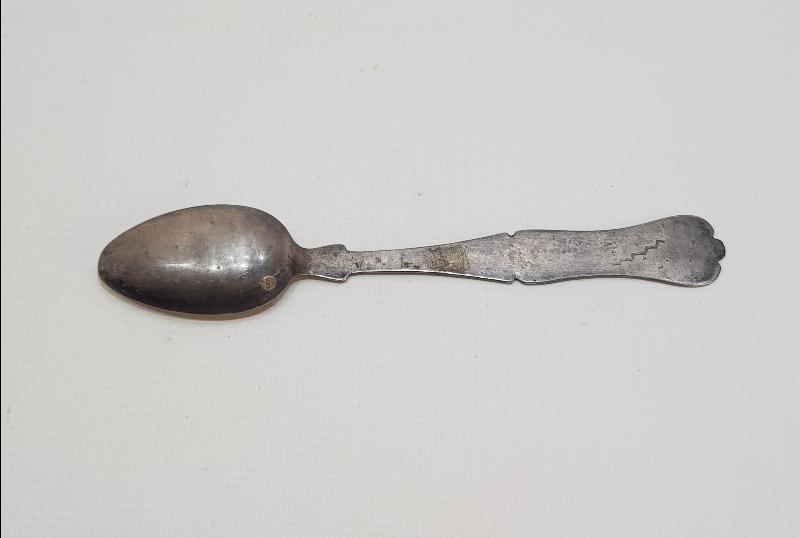 OSMANLI DÖNEMİ TUĞRALI, SAH DAMGALI VE ÇEŞNİLİ GÜMÜŞ TATLI KAŞIĞI