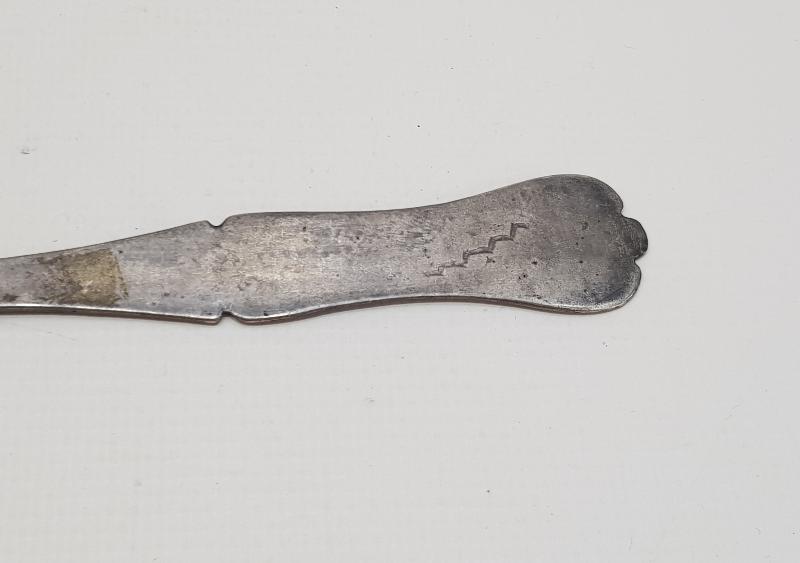 OSMANLI DÖNEMİ TUĞRALI, SAH DAMGALI VE ÇEŞNİLİ GÜMÜŞ TATLI KAŞIĞI