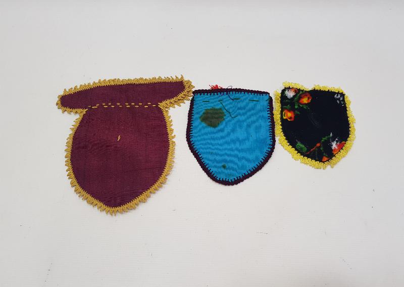 OSMANLI DÖNEMİ ÜÇ ADET GELİN KESESİ