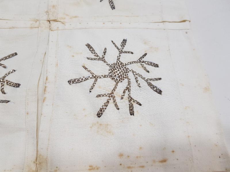 OSMANLI DÖNEMİ ÜZERİ TEL KIRMA İŞLEMELİ MENDİL