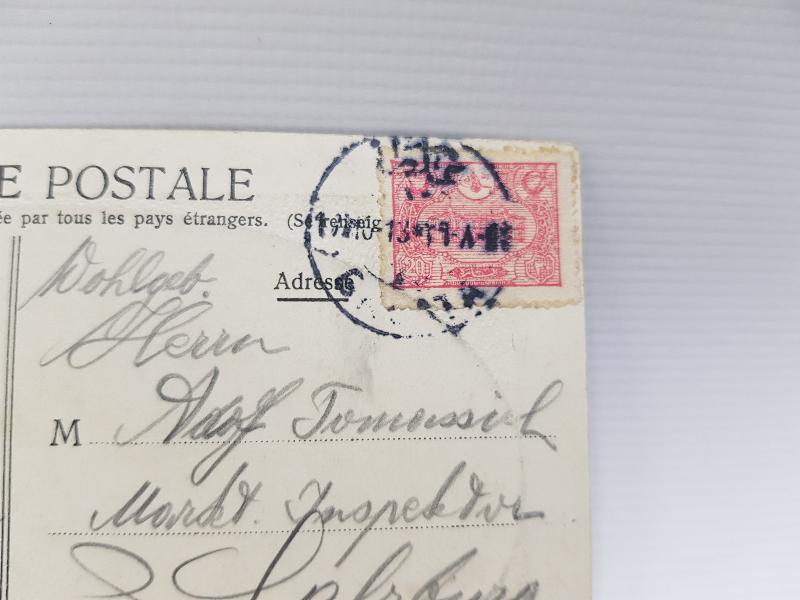 OSMANLI KARTPOSTAL: GALATA KÖPRÜSÜ