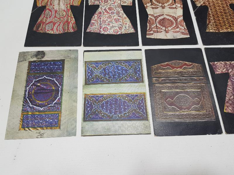 OSMANLI PADİŞAH KAFTANLARI VE HAT LEVHA KARTPOSTALLARI