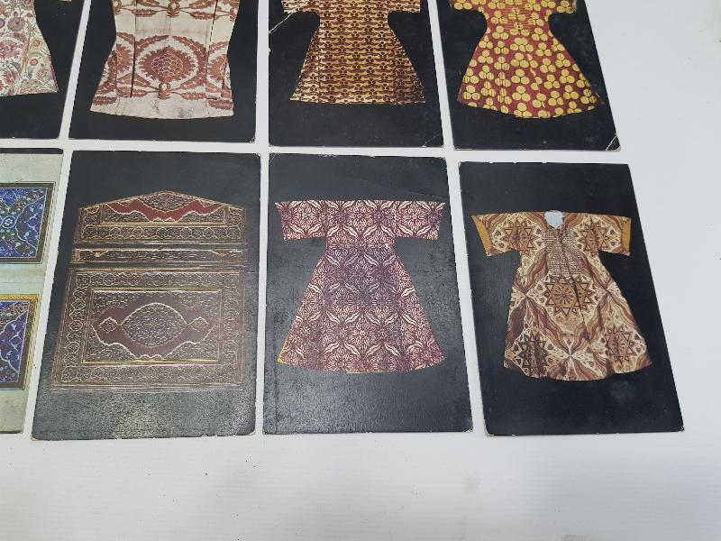 OSMANLI PADİŞAH KAFTANLARI VE HAT LEVHA KARTPOSTALLARI
