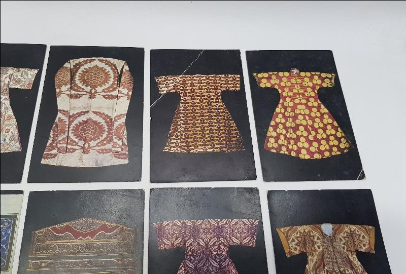 OSMANLI PADİŞAH KAFTANLARI VE HAT LEVHA KARTPOSTALLARI