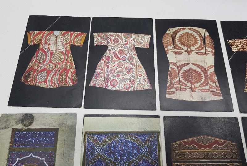 OSMANLI PADİŞAH KAFTANLARI VE HAT LEVHA KARTPOSTALLARI