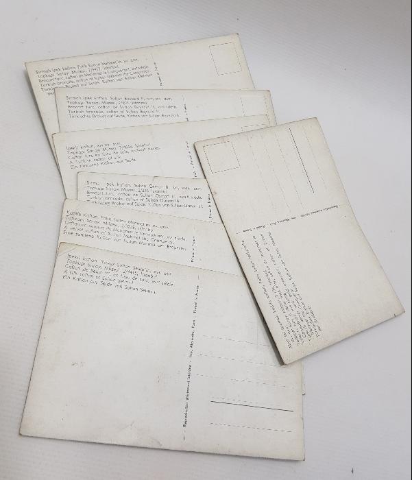 OSMANLI PADİŞAH KAFTANLARI VE HAT LEVHA KARTPOSTALLARI