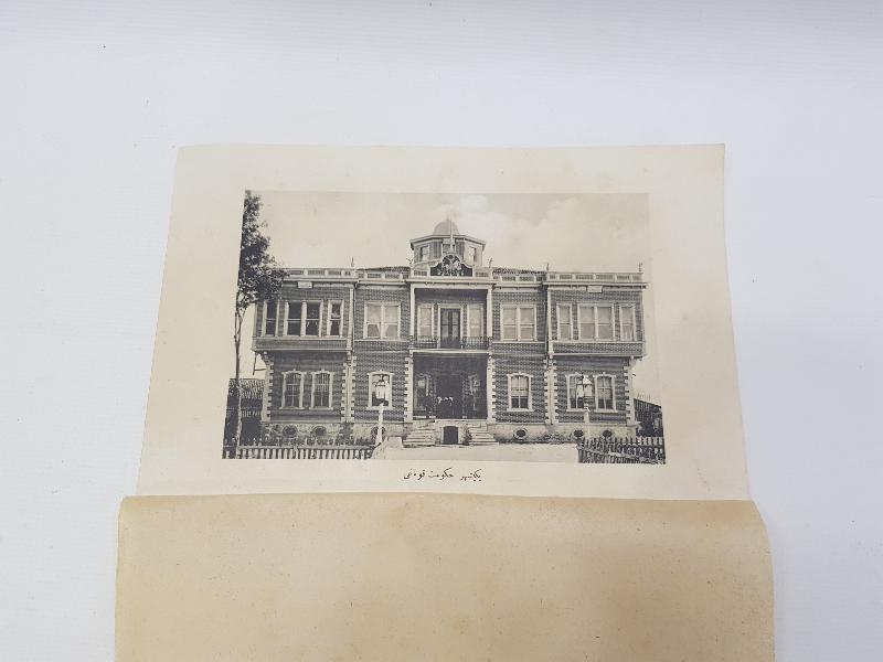 OSMANLICA GRAVÜR: BURSA YENİŞEHİR HÜKÜMET KONAĞI