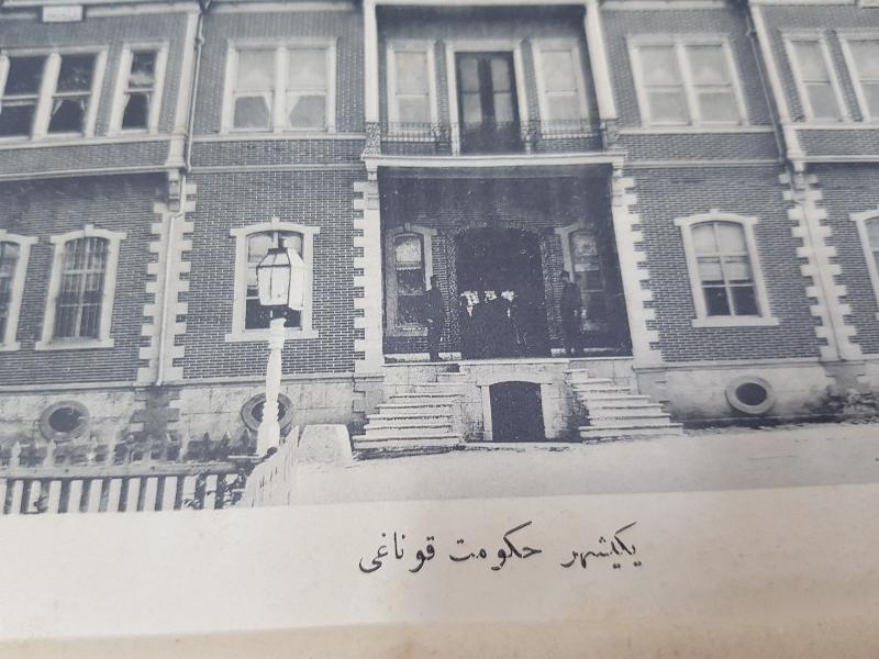 OSMANLICA GRAVÜR: BURSA YENİŞEHİR HÜKÜMET KONAĞI