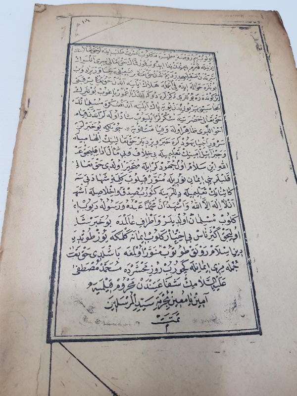 OSMANLICA KİTAP: KIRK SUAL