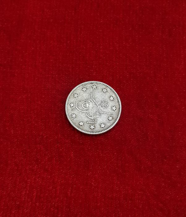 SULTAN ABDÜLHAMİD DÖNEMİ GÜMÜŞ 2 KURUŞ MECİDİYE PARA