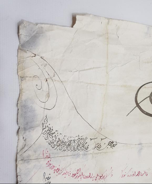 SULTAN ABDÜLHAMİD HAN DÖNEMİ EL YAZMA BERAT