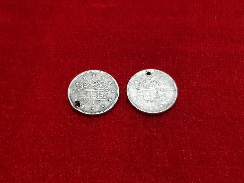 SULTAN MEHMET REŞAD DÖNEMİ GÜMÜŞ 2 KURUŞ MECİDİYELER