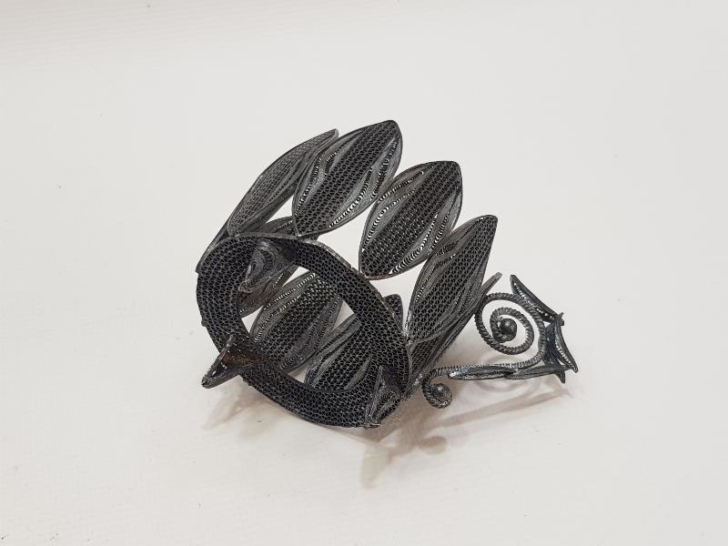 TELKARİ GÜMÜŞ FİNCAN ZARFI VE ALTLIĞI 