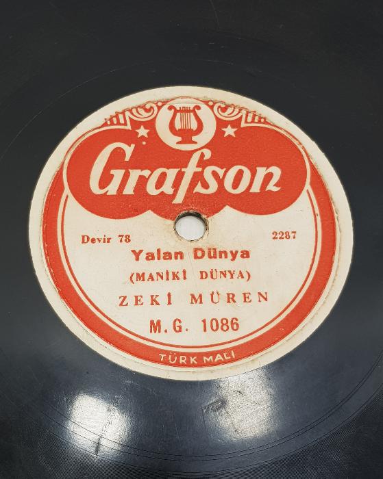 ZEKİ MÜREN TAŞ PLAK