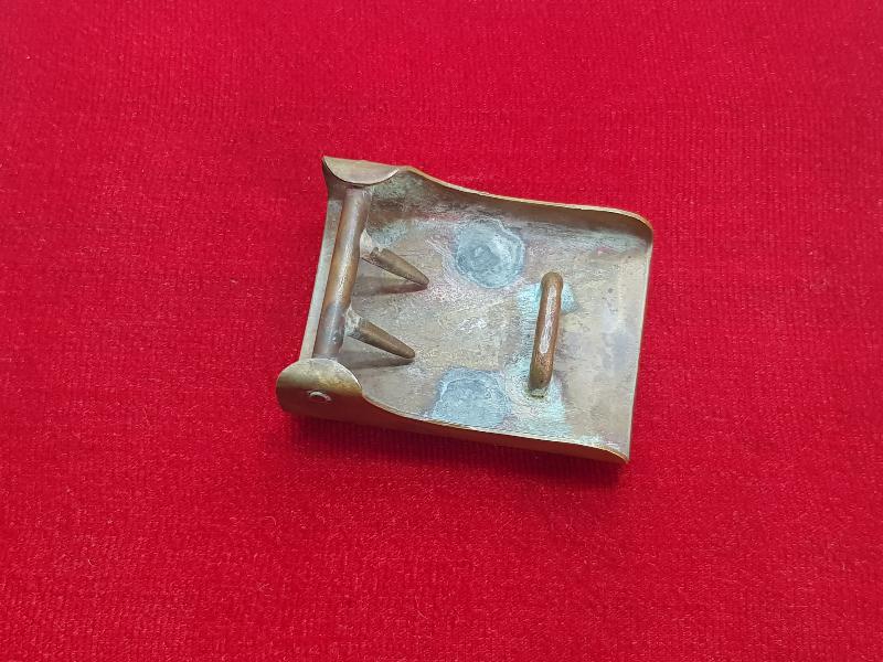 1. DÜNYA SAVAŞI OSMANLICA ASAKİRİ ŞAHANE YAZILI SUBAY KEMER TOKASI