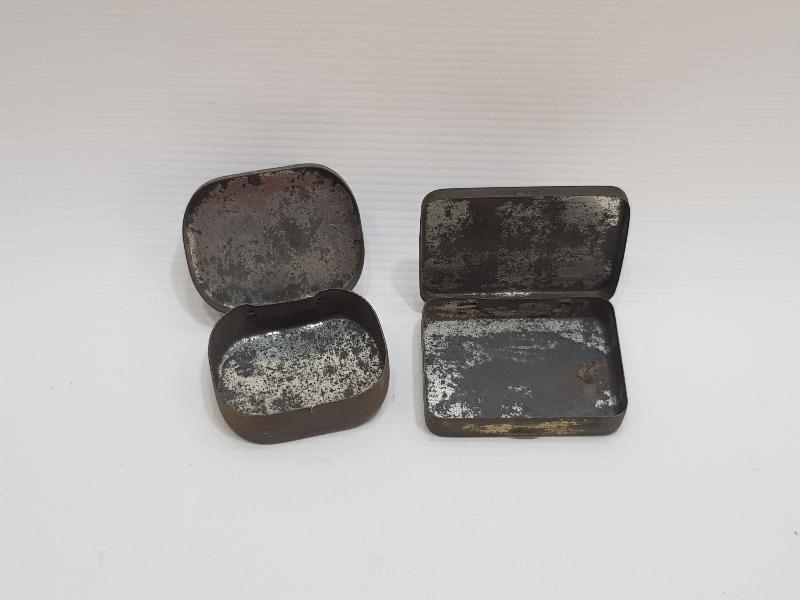 İKİ ADET GRAMOFON İĞNESİ KUTUSU