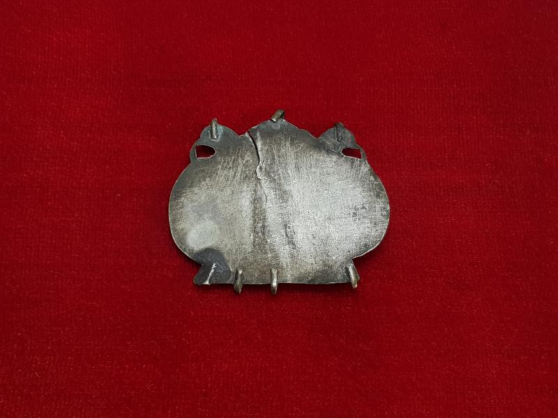 NAZAR DUASI YAZILI 1322 TARİHLİ GÜMÜŞ TILSIM KOLYE UCU