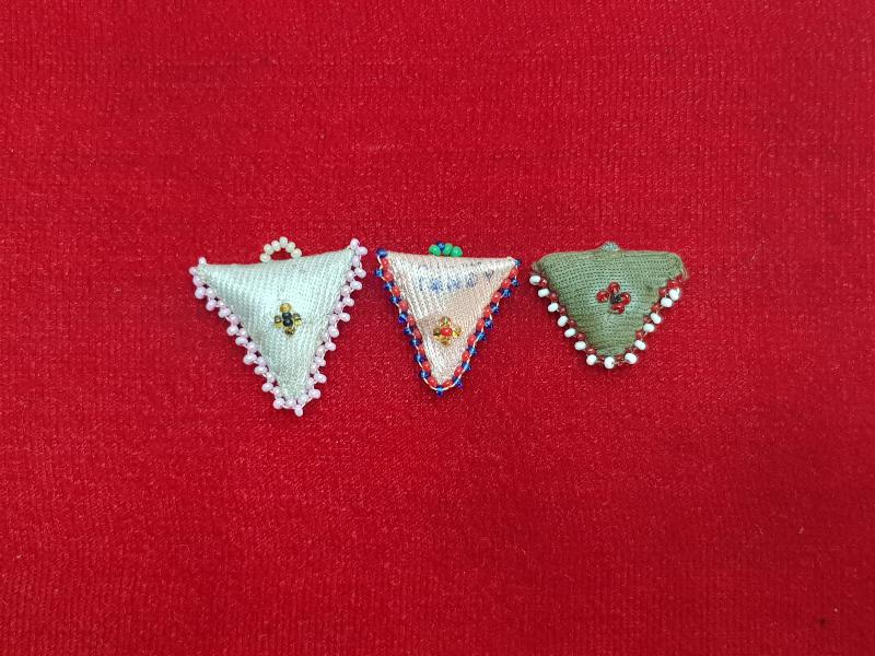 OSMANLI DÖNEMİ RUM İŞİ ÜÇ ADET HAMAYIL