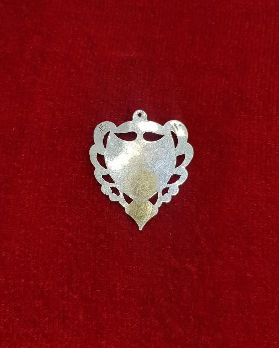 OSMANLI DÖNEMİ ÜZERİ YAZILI TILSIM ALTIN KOLYE UCU