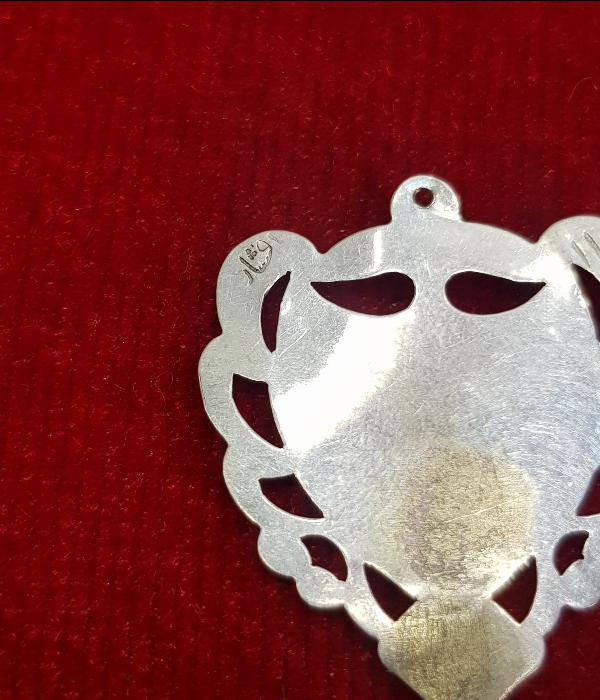 OSMANLI DÖNEMİ ÜZERİ YAZILI TILSIM ALTIN KOLYE UCU