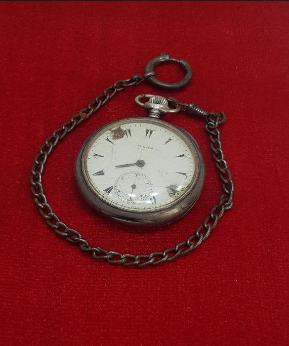 OSMANLI KADRAN GÜMÜŞ KASA ZENITH CEP SAATİ