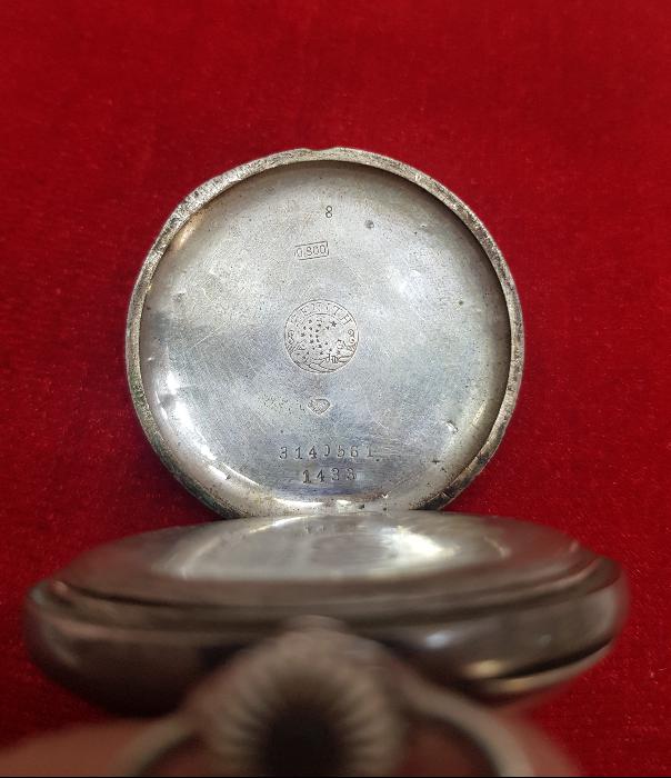 OSMANLI KADRAN GÜMÜŞ KASA ZENITH CEP SAATİ