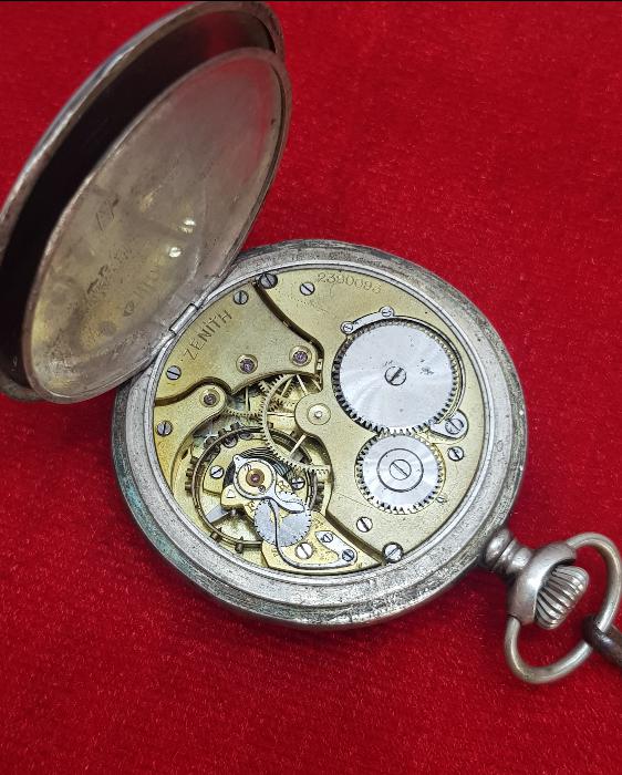 OSMANLI KADRAN GÜMÜŞ KASA ZENITH CEP SAATİ