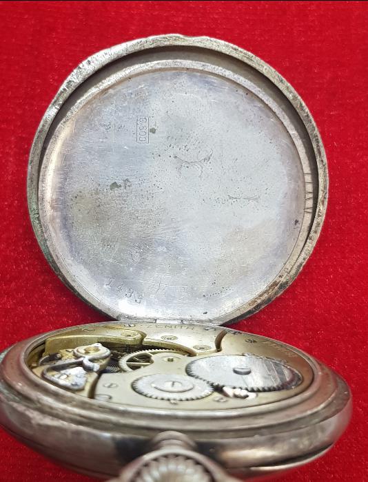 OSMANLI KADRAN GÜMÜŞ KASA ZENITH CEP SAATİ