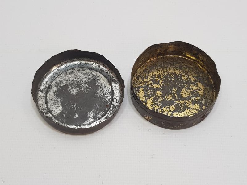 OSMANLICA YAZILI PERTEV PUDRA KUTUSU