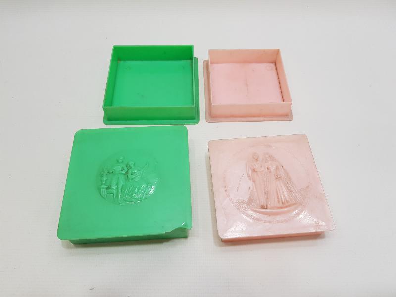 1950'LERDEN İKİ ADET MÜCEVHER KUTUSU