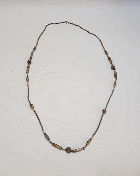 ANTİKA DOĞAL TAŞLI GERDANLIK