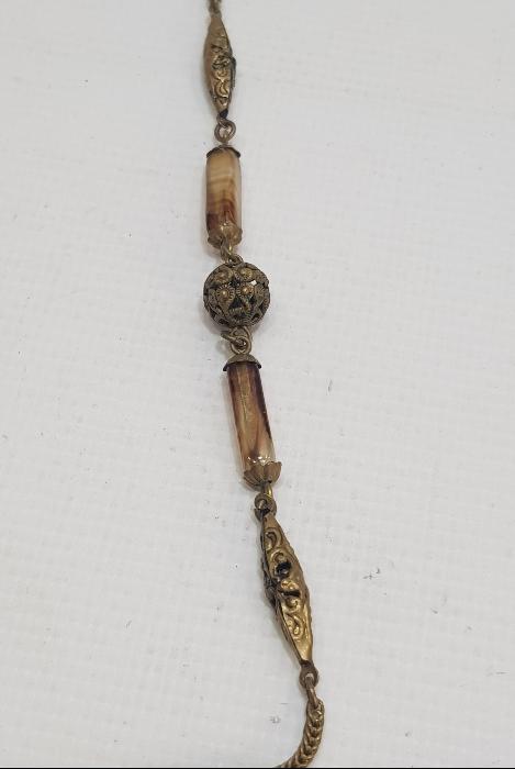 ANTİKA DOĞAL TAŞLI GERDANLIK