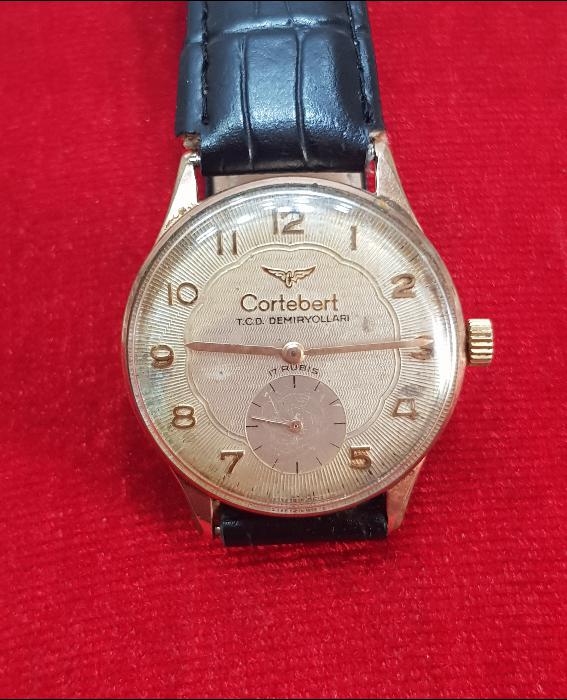 CORTEBERT TC DEVLET DEMİRYOLLARI KOL SAATİ 