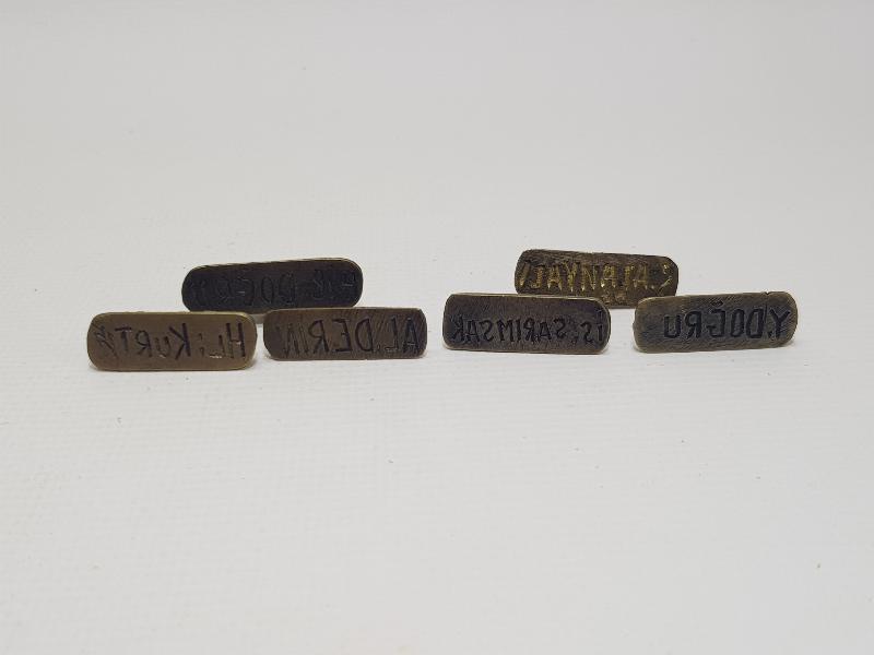 CUMHURİYET DÖNEMİ ŞAHIS MÜHÜRLERİ LOTU