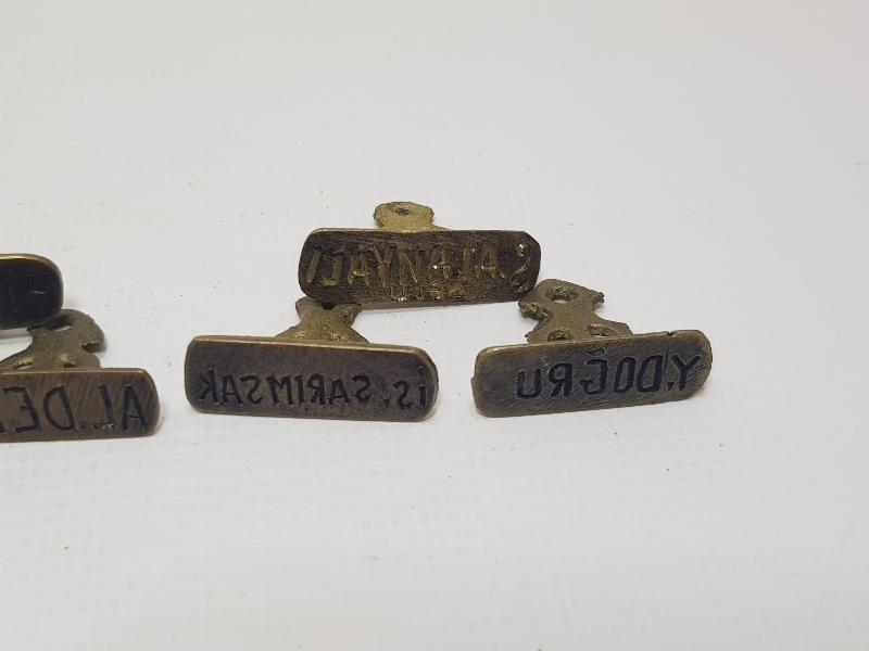 CUMHURİYET DÖNEMİ ŞAHIS MÜHÜRLERİ LOTU