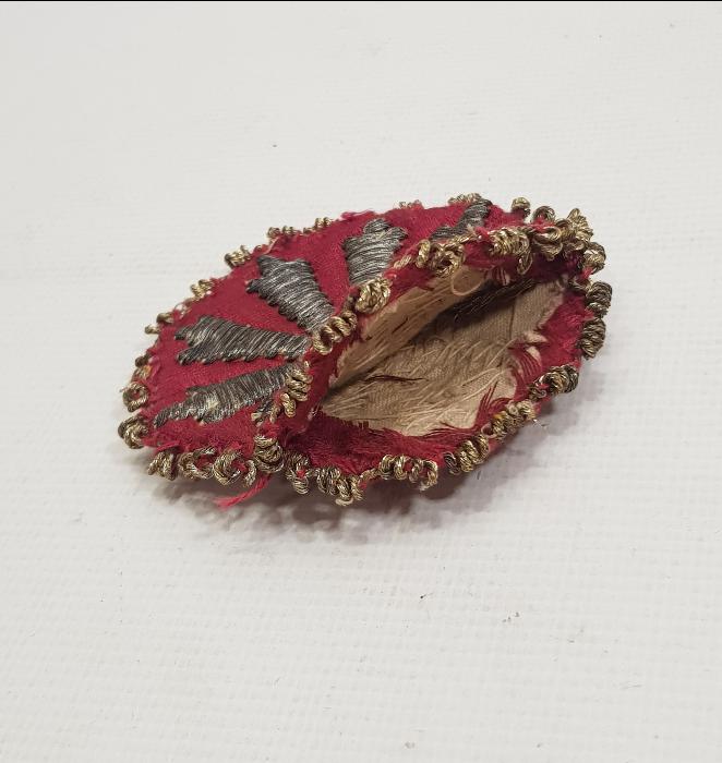 OSMANLI DÖNEMİ GÜMÜŞ SIRMA İŞÇİLİKLİ CEP SAATİ KESESİ