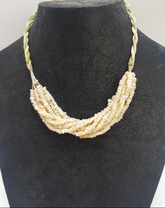 OSMANLI DÖNEMİ MERCANLI KUM İNCİ GERDANLIK