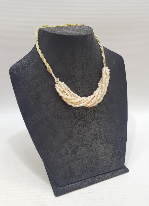 OSMANLI DÖNEMİ MERCANLI KUM İNCİ GERDANLIK