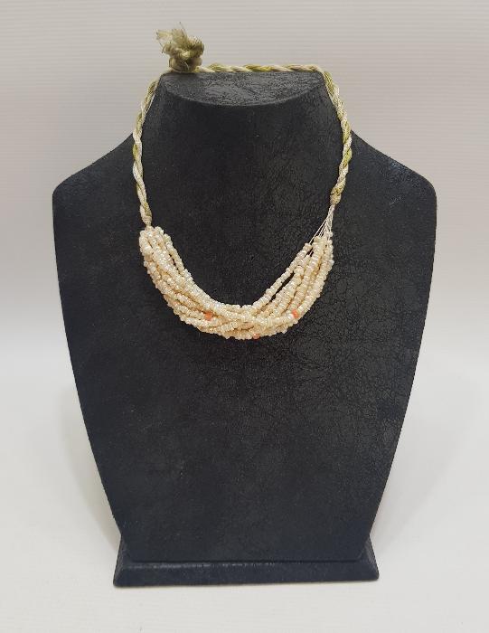 OSMANLI DÖNEMİ MERCANLI KUM İNCİ GERDANLIK