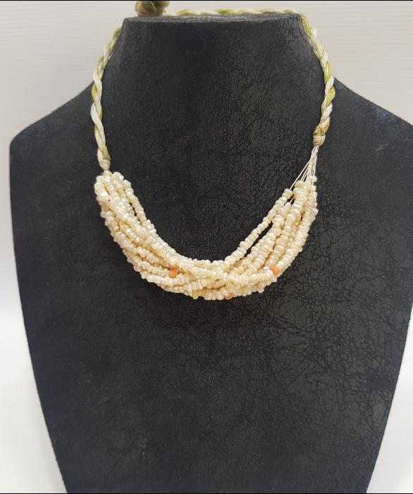 OSMANLI DÖNEMİ MERCANLI KUM İNCİ GERDANLIK