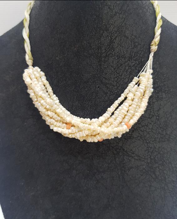 OSMANLI DÖNEMİ MERCANLI KUM İNCİ GERDANLIK