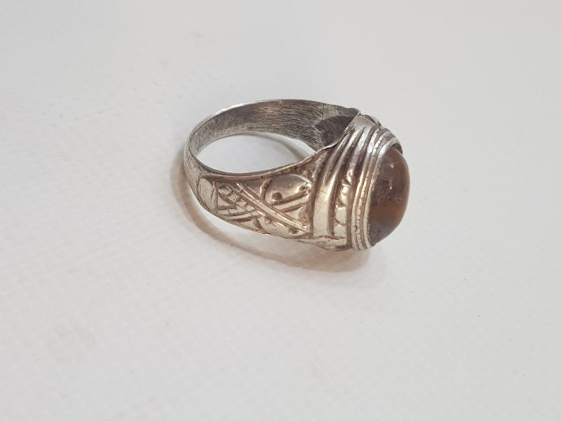 OSMANLI DÖNEMİ TEKKE İŞİ GÜMÜŞ DERVİŞ YÜZÜĞÜ