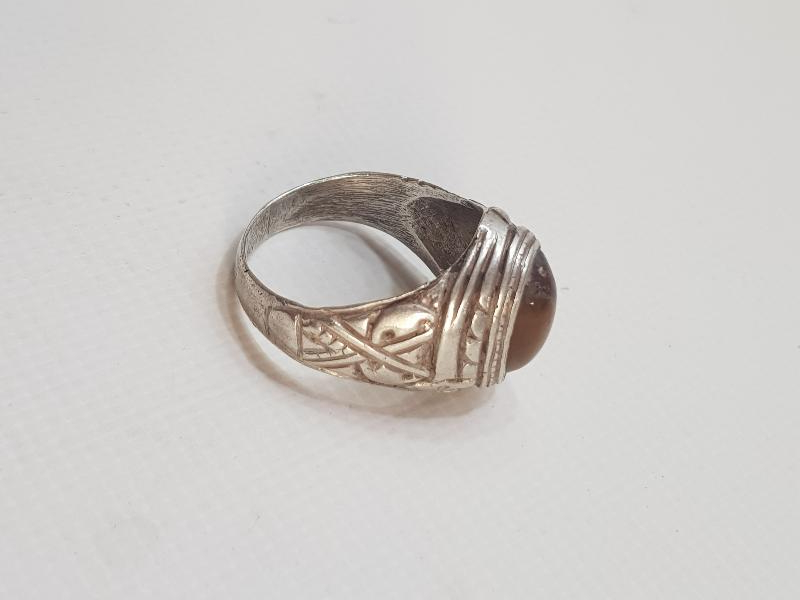 OSMANLI DÖNEMİ TEKKE İŞİ GÜMÜŞ DERVİŞ YÜZÜĞÜ