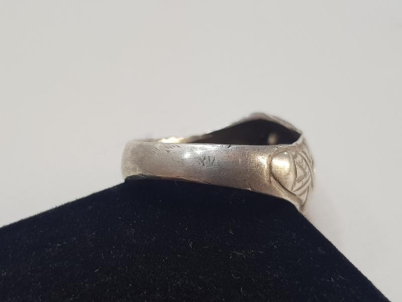 OSMANLI DÖNEMİ TEKKE İŞİ GÜMÜŞ DERVİŞ YÜZÜĞÜ