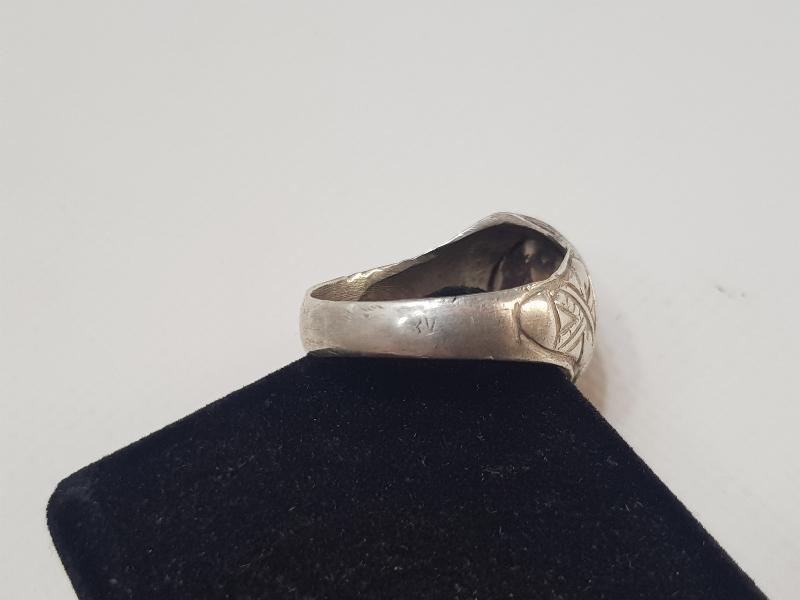 OSMANLI DÖNEMİ TEKKE İŞİ GÜMÜŞ DERVİŞ YÜZÜĞÜ