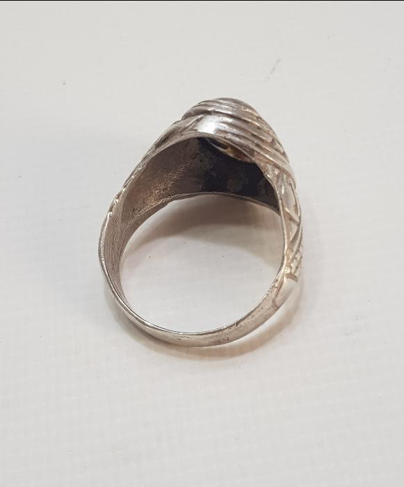 OSMANLI DÖNEMİ TEKKE İŞİ GÜMÜŞ DERVİŞ YÜZÜĞÜ