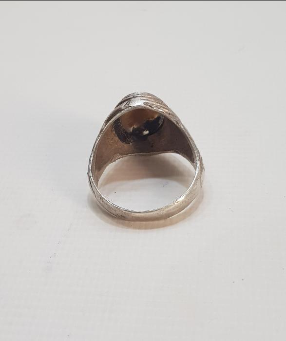 OSMANLI DÖNEMİ TEKKE İŞİ GÜMÜŞ DERVİŞ YÜZÜĞÜ