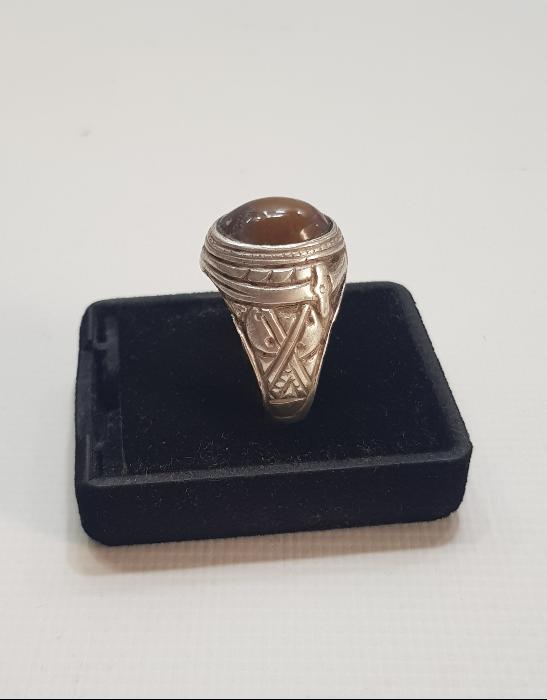 OSMANLI DÖNEMİ TEKKE İŞİ GÜMÜŞ DERVİŞ YÜZÜĞÜ