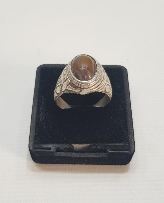 OSMANLI DÖNEMİ TEKKE İŞİ GÜMÜŞ DERVİŞ YÜZÜĞÜ